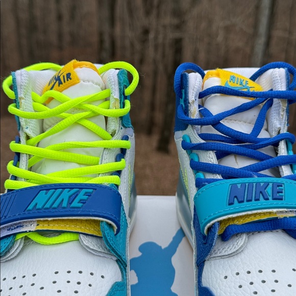 Air Jordan Legacy 312 Mid Blue White Men’s Size 7 Nike Sneakers - Picture 12 of 12